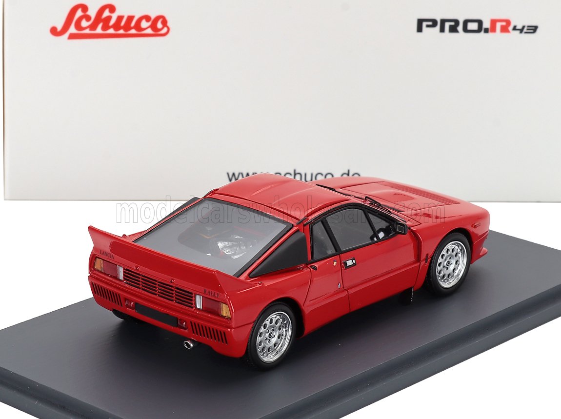 ixo Models Lancia 037ミニカー レッド Lancia 037 Street Version 1982 Red Schuco 1:43 | Vroomi