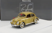 Coche a escala VOLKSWAGEN - 1955 EL MILLONÉSIMO BEETLE SALE DE FÁBRICA - MAGGIOLINO KAFER - ORO MET. en Vroomi