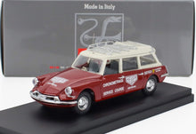 CITROEN - DS21 BREAK SW STATION WAGON FERRARI CHRONOMETRAGE SERVICE ASSISTANCE 1970 NIKI LAUDA - CLAY REGAZZONI - RED WHITE