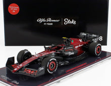 ALFA ROMEO | F1  C43 TEAM STAKE N 24 DUTCH NETHERLANDS GP 2023 ZHOU GUANYU - CON VETRINA - WITH SHOWCASE