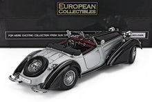 HORCH - 855 ROADSTER OPEN 1939 - PLATA Y NEGRO