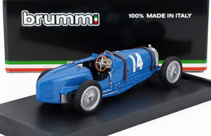 BUGATTI - F1 TIPO 59 N. 14 GP DI FRANCIA 1934 TAZIO NUVOLARI - BLUETTE modellino in scala modellino Vroomi