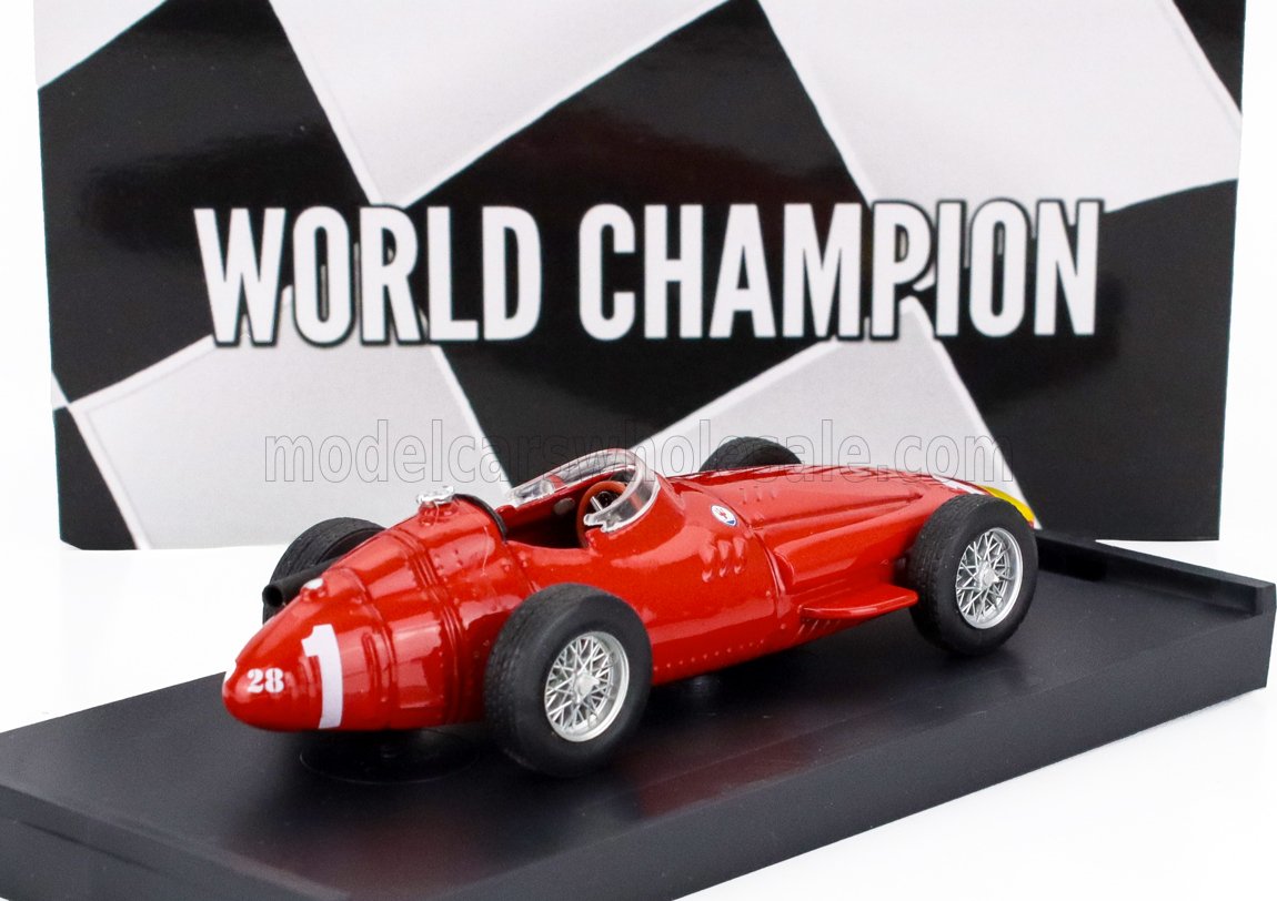 MASERATI - F1 250F N 1 WORLD CHAMPION WINNER GERMANY GP 1957 JUAN MANUEL FANGIO - RED Scale model car on Vroomi