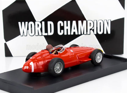 MASERATI - F1 250F N 1 WORLD CHAMPION WINNER GERMANY GP 1957 JUAN MANUEL FANGIO - WITH DRIVER FIGURE - RED Scale model car on Vroomi