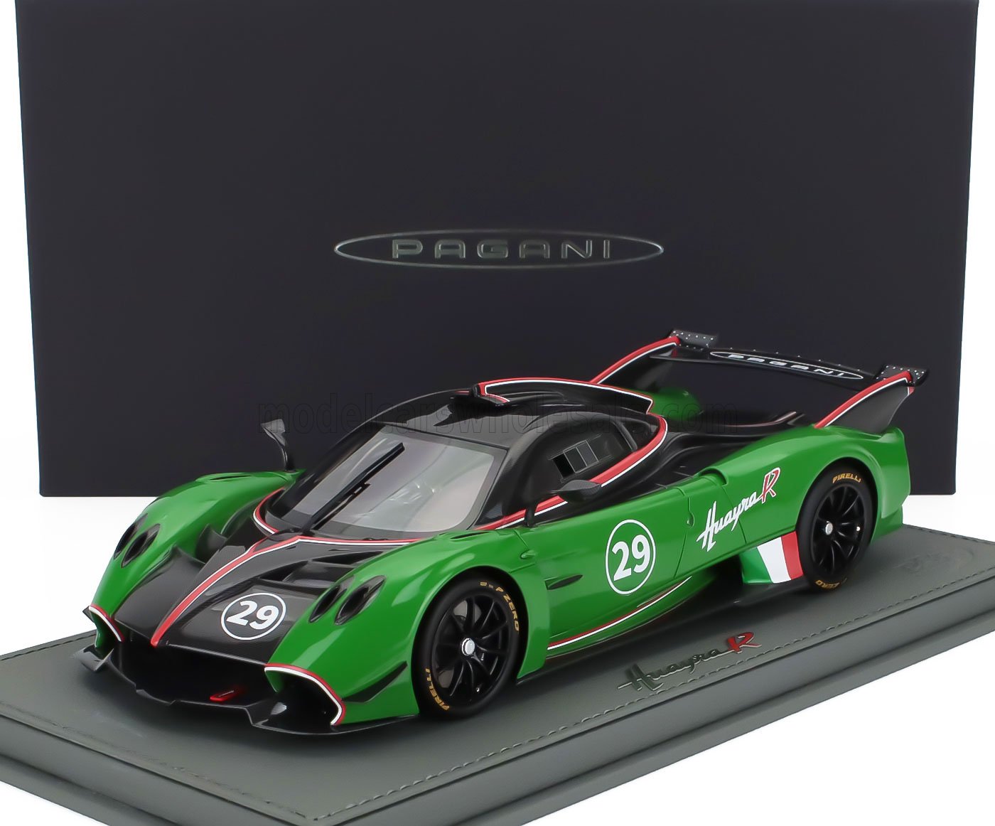 PAGANI | HUAYRA R N 29 RACING 2021 - CON VETRINA - WITH SHOWCASE
