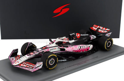 HAAS - F1  VF-25 TEAM MONEYGRAM HAAS N 31 JAPAN GP 2025 ESTEBAN OCON - WHITE BLACK PINK