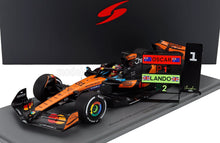 McLAREN - F1  MCL39 TEAM MCLAREN N 81 WINNER CHINA GP 2025 OSCAR PIASTRI - ORANGE BLACK
