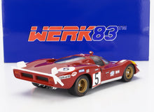 FERRARI - 512S 5.0L V12 LONG TAIL TEAM SEFAC SPA FERRARI N 5 24h LE MANS 1970 JACKY ICKX - PETER SCHETTY - RED