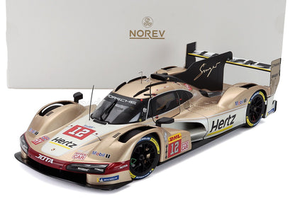 PORSCHE - 963 9RD 4.6L TURBO V8 TEAM HERTZ JOTA N 12 WINNER 6h SPA 2024 WILL STEVENS - CALLUM ILOTT - WHITE GOLD