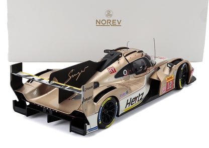 PORSCHE - 963 9RD 4.6L TURBO V8 TEAM HERTZ JOTA N 12 WINNER 6h SPA 2024 WILL STEVENS - CALLUM ILOTT - WHITE GOLD