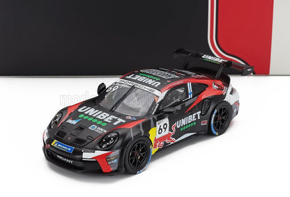 PORSCHE - 911 992 GT3 CUP TEAM NATIONALE AUTOCLUB EXCELSIOR N 69 WINNER PORSCHE CUP ZOLDER 2024 KALLE ROVANPERA - BLACK