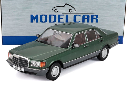 MERCEDES BENZ - S-CLASS (W126) 1979 - DARK GREEN MET