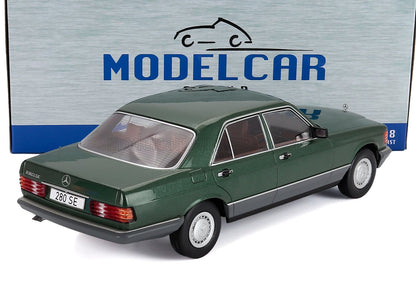 MERCEDES BENZ - S-CLASS (W126) 1979 - DARK GREEN MET