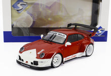 PORSCHE - 911 993 RWB BODYKIT PORCO ROSSO COUPE 2020 - WHITE RED - Vroomi