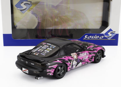 MAZDA - RX-7 (FD3RS) WORKS ITASHA CLUB COUPE 1999 - BLACK FUCSIA - Vroomi