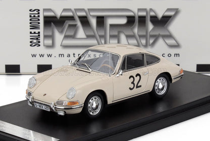 PORSCHE - 911S COUPE N 32 TEST 24h LE MANS 1966 - WHITE