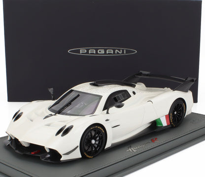 PAGANI | HUAYRA R 2021 - CON VETRINA - WITH SHOWCASE | BIANCO BENNY - BLACK