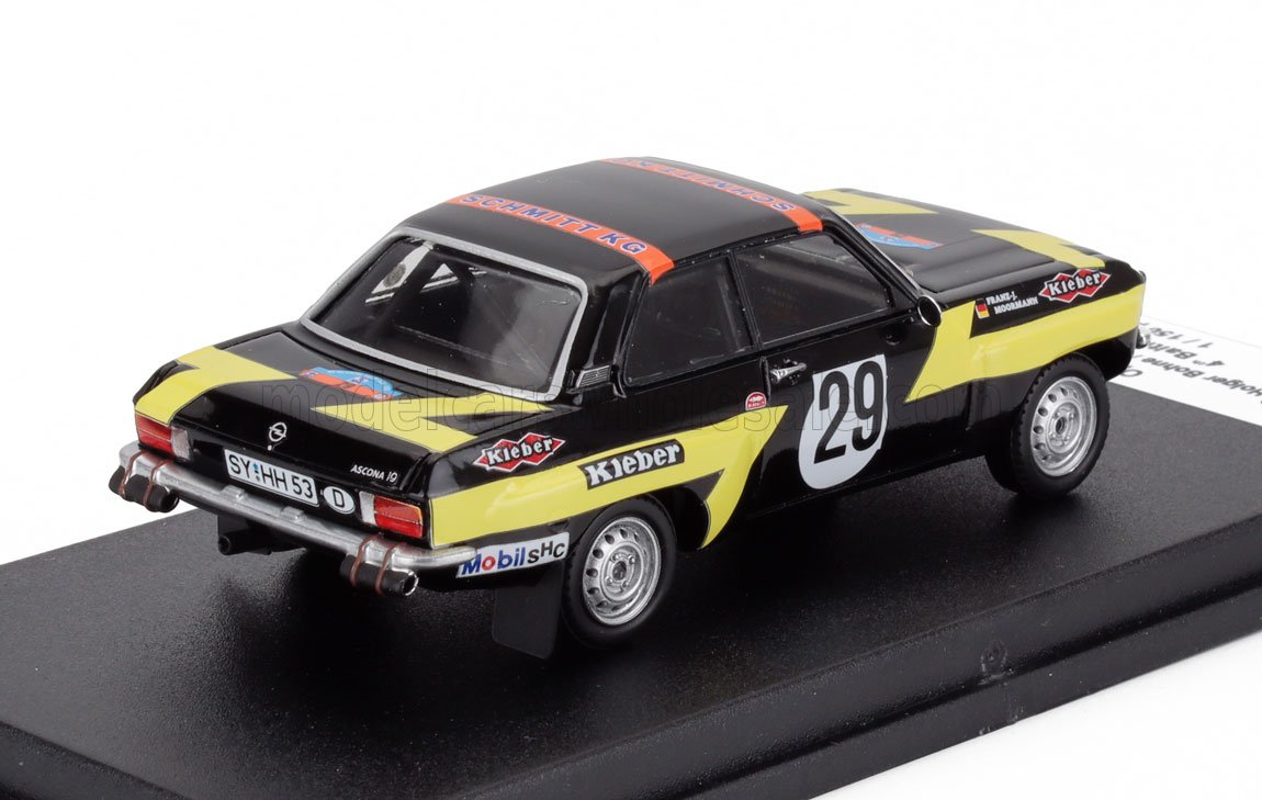 Opel Ascona No. 29 Holgher Bohne Franz Josef Moormann Rally Baltic 1975 Night Version Trofeu 1:43 scale model - image 2