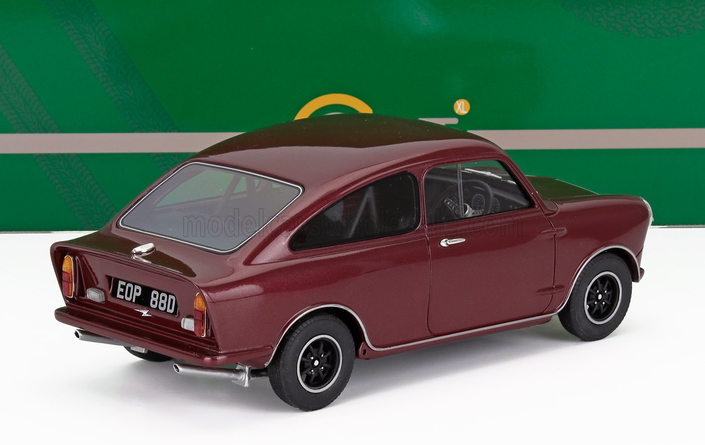 MINI - BROADSPEED 1966 - ROUGE Maquette de voiture sur Vroomi