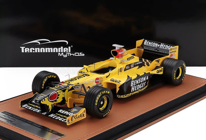 JORDAN - F1  198 HONDA MF-301 HC N 9 WINNER BELGIUM GP 1998 DAMON HILL - YELLOW BLACK