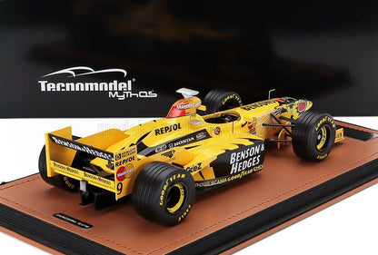 JORDAN - F1  198 HONDA MF-301 HC N 9 WINNER BELGIUM GP 1998 DAMON HILL - YELLOW BLACK