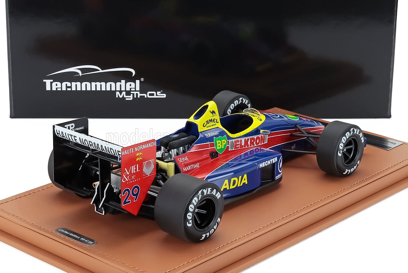 LOLA - F1 LC88 FORD TEAM LARROUSSE N 29 USA GP 1988 YANNICK DALMAS - BLUE RED - Vroomi