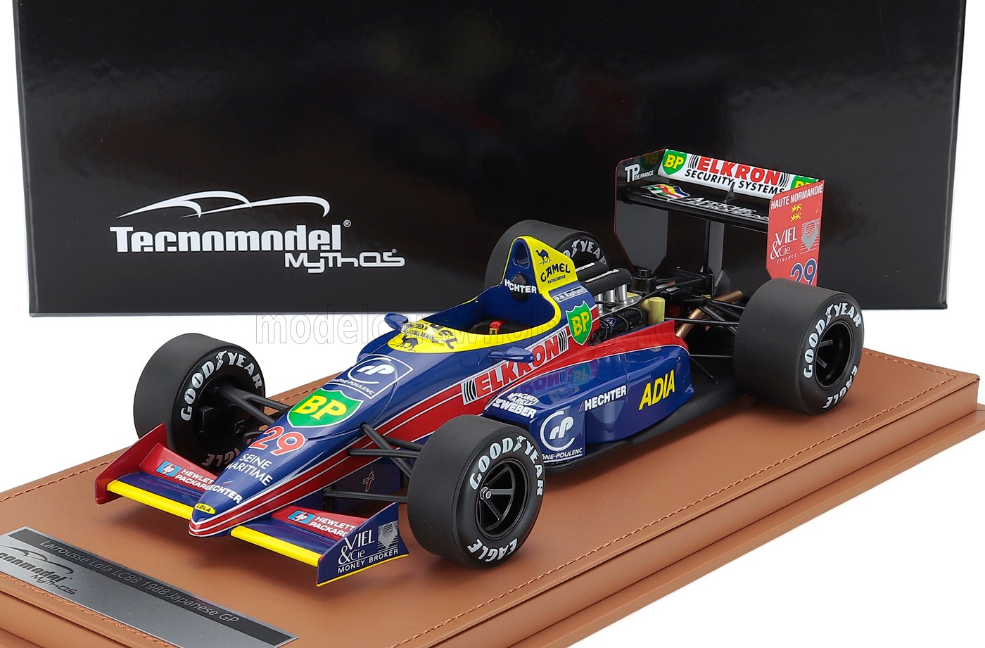 LOLA - F1 LC88 FORD TEAM LARROUSSE N 29 JAPAN GP 1988 AGURI SUZUKI - BLUE RED - Vroomi