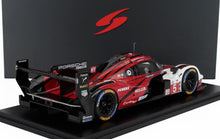 PORSCHE - 963 9RD 4.6L TURBO V8 TEAM PORSCHE PENSKE MOTORSPORT N 5 6th 24h LE MANS 2024 MATT CAMPBELL - MICHAEL CHRISTENSEN - FREDERIC MAKOWIECKI - RED WHITE BLACK - Vroomi