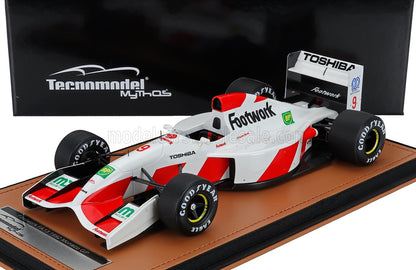FOOTWORK - F1  FA13 MUGEN HONDA N 9 MONACO GP 1992 MICHELE ALBORETO - WHITE RED
