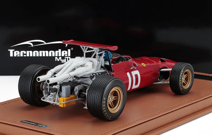 FERRARI - F1 312 SCUDERIA FERRARI N 10 DUTCH GP (with pilot figure) 1968 JACKY ICKX - RED