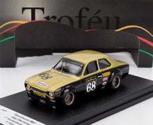 TROFEU - 1/43 - FORD ENGLAND - ESCORT MKI N 68 WINNER HOCKENHEIM 1972 JORG OBERMOSER - GOLD BLACK