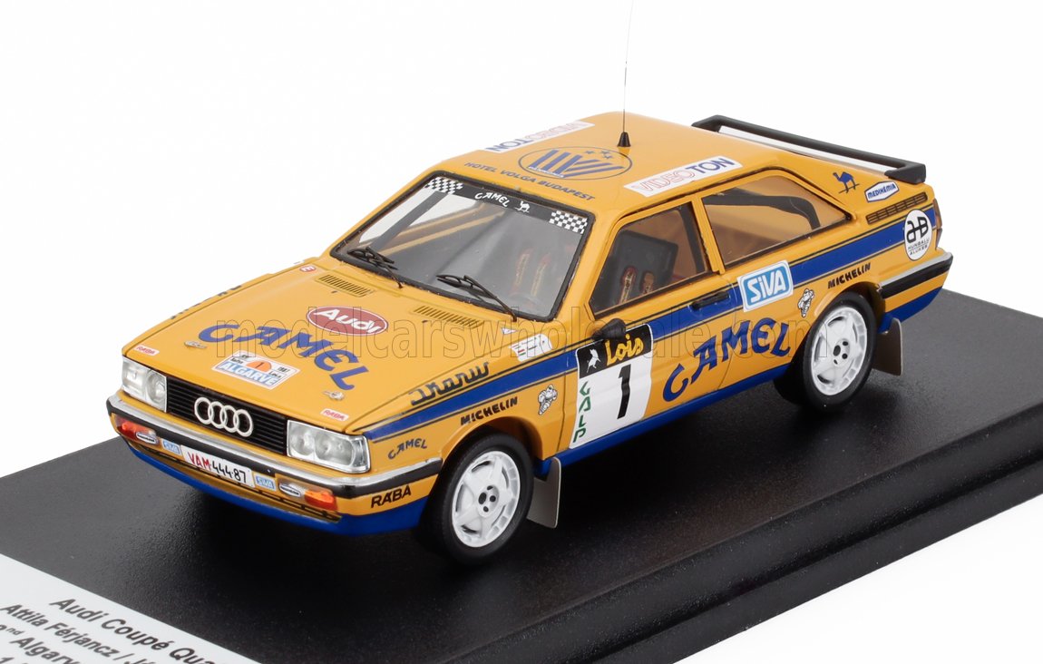 AUDI | QUATTRO COUPE N 1 2nd RALLY ALGARVE 1987 ATTILA FERJANCZ - JANOS TANDATI