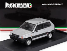 FIAT - PANDA 4x4 SUPERNOVA 1986 - GRIGIO - GREY MET Scale model car on Vroomi