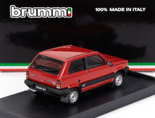 FIAT - PANDA 4x4 SUPERNOVA 1986 - ROSSO SIAM - RED Scale model car on Vroomi