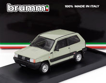 FIAT - PANDA 4x4 SUPERNOVA 1986 - GRIGIO OSLO - GREY Scale model car on Vroomi