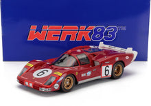 Model car with 'Shell' and 'Werk83' branding on a white background