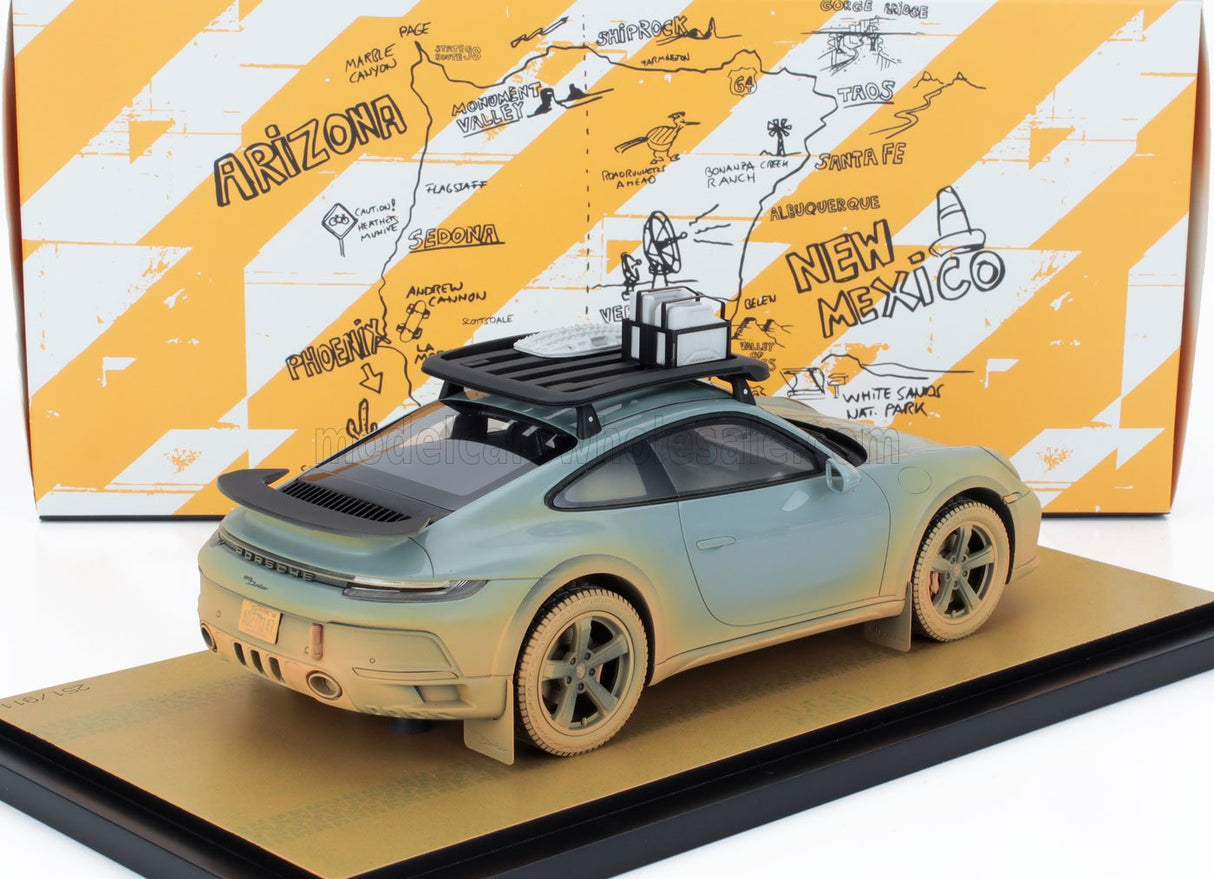 PORSCHE | 911 992 DAKAR N 00 AHEAD COUPE 2024 - CON VETRINA - WITH SHOWCASE