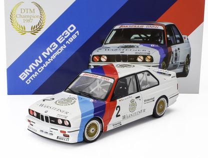 BMW - 3-SERIES M3 (E30) TEAM ZAKSPEED BMW N 2 CHAMPION DTM SEASON 1987 ERIC VAN DE POELE - WHITE BLUE RED
