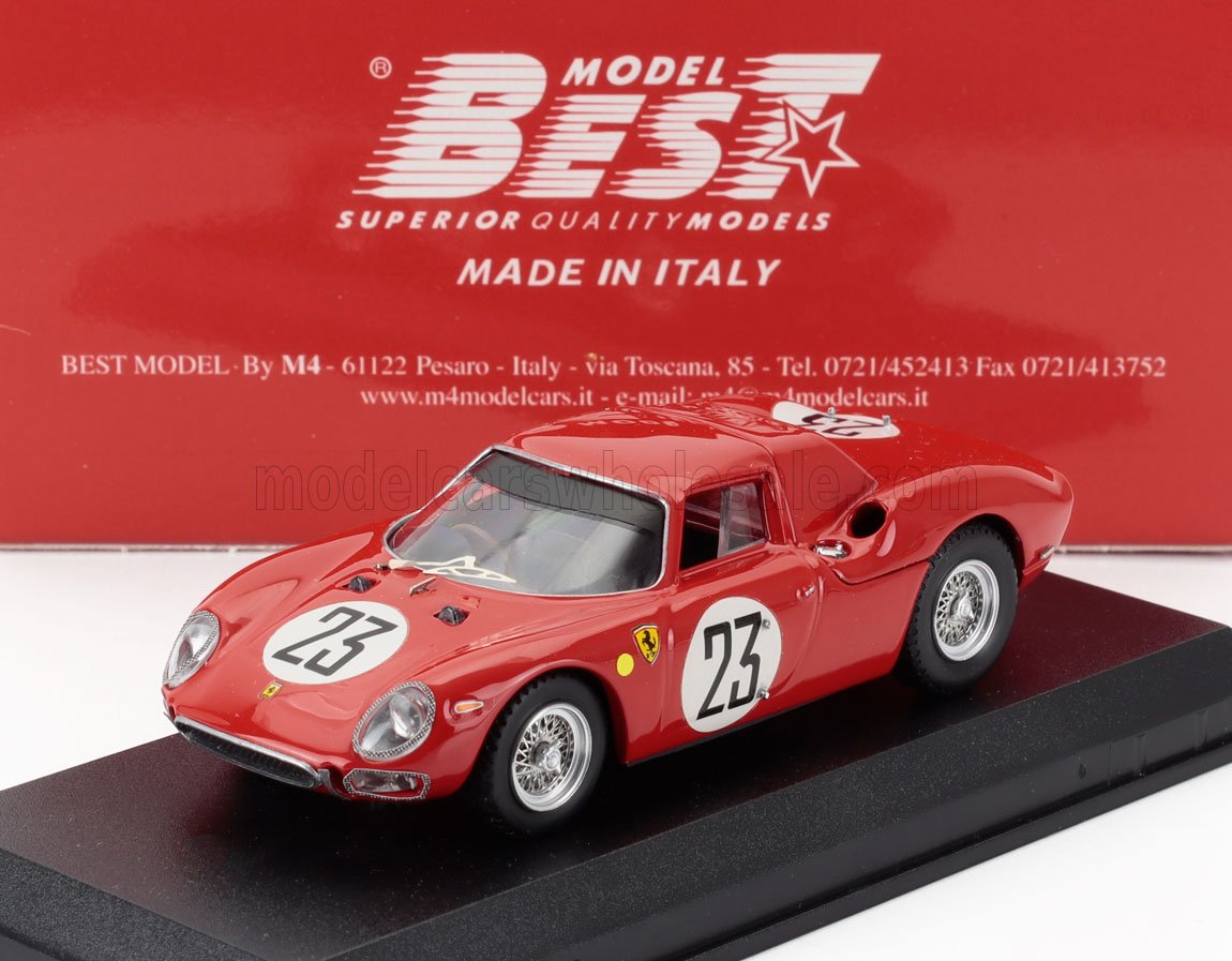 FERRARI | 250LM 3.3L V12 TEAM EQUIPE NATIONALE BELGE N 23 24h LE MANS 1964 PIERRE DUMAY - GERARD LANGLOIS VAN OPHEM