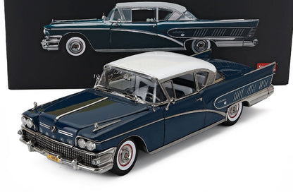 BUICK - RIVIERA COUPE LIMITED 1958 - BLUE WHITE