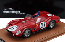 FERRARI – DINO 196S 1984 ccm V6 SPIDER Nr. 37 12-Stunden-Rennen von Sebring 1961 WILLIAM HELBURN – SKIP HUDSON – JOHN FULP – ROT