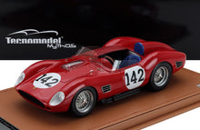 FERRARI - DINO 196S 1984 cc V6 SPIDER N. 142 TARGA FLORIO 1959 GIULIO CABIANCA - GIORGIO SCARLATTI - ROSSA