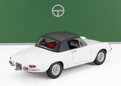 ALFA ROMEO - DUETTO SPIDER 1600 CODA TONDA 1966 - WHITE BLACK