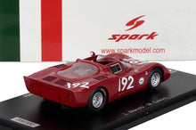 Red 1/43 scale Ferrari 312P race model car number 192 by Spark, limited edition, available at Vroomi