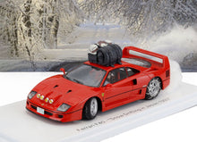 FERRARI - F40 SNOW DRIFTING IN GIAPPONE CON PILOTA 1993 - ROSSO - Vroomi