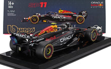 1/24 scale Red Bull Oracle SP11 Formula 1 car model with detailed branding, available on Vroomi