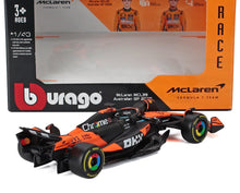1/43 scale McLaren MCL39 2025 Australian GP F1 car model by Bburago, now offered on Vroomi