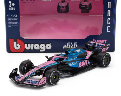 ALPINE - F1  A525 TEAM BWT ALPINE N 43 SEASON 2025 FRANCO COLAPINTO - BLACK BLUE PINK