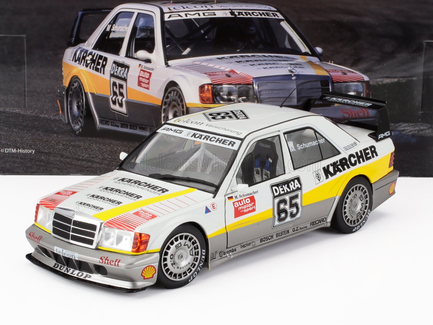 MERCEDES BENZ | 190E EVO2 TEAM AMG N 65 DTM SEASON 1990 MICHAEL SCHUMACHER