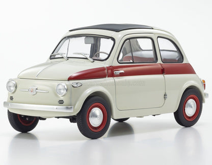 FIAT - 500 SPORT 1958 - WHITE RED